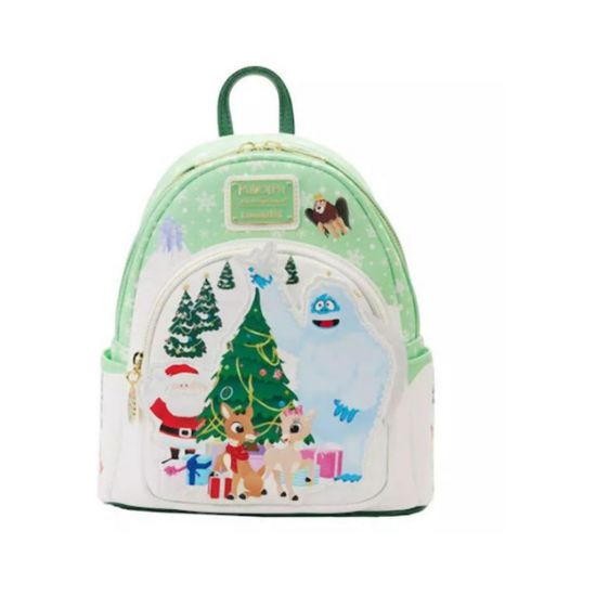 Picture of Loungefly The Nightmare Before Christmas: Rudolph The Red Nosed Reindeer - Rudolph Holiday Group Mini Backpack (RRSBK0001)