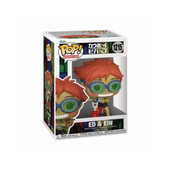 Picture of Funko Pop! Animation: Cowboy Bebop S3 - Ed & Ein (on Scooter) #1215 Vinyl Figure