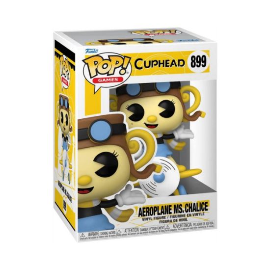 Picture of Funko Pop! Games: Cuphead - Aeroplane Ms. Chalice #899 Vinyl Figure