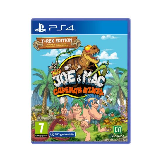Picture of PS4 New Joe & Mac - Caveman Ninja T- Rex Edition