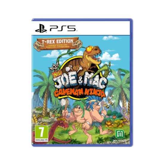 Picture of PS5 New Joe & Mac - Caveman Ninja T- Rex Edition