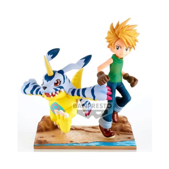Picture of Banpresto DXF Adventure Archives: Digimon Adventure - Yamato & Gabumon Statue (15cm) (18975)
