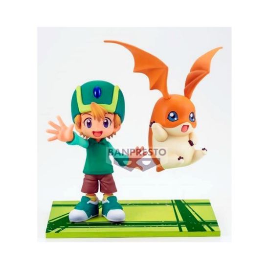 Picture of Banpresto DXF Adventure Archives: Digimon Adventure - Takeru & Patamon Statue (11cm) (18976)