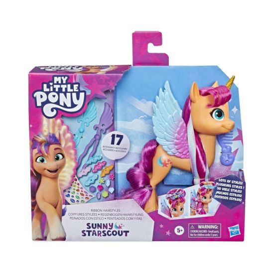 Picture of Hasbro My Little Pony: Sunny Starscout Ribbon Hairstyles (F3873)