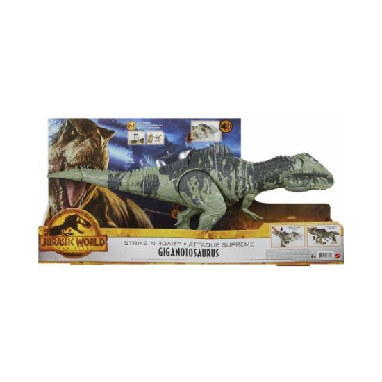 Picture of Mattel Jurassic World Dominion: Strike 'N Roar Giganotosaurus (GYC94)