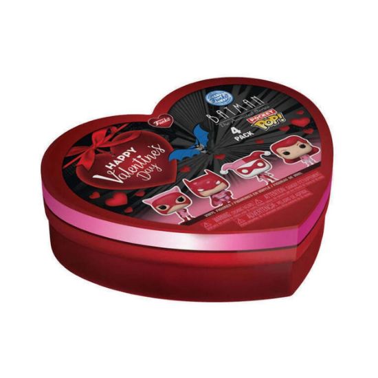 Picture of Funko 4-Pack Pocket Pop!: DC Batman The Animated Series - Happy Valentine's Day Box Vinyl Figures