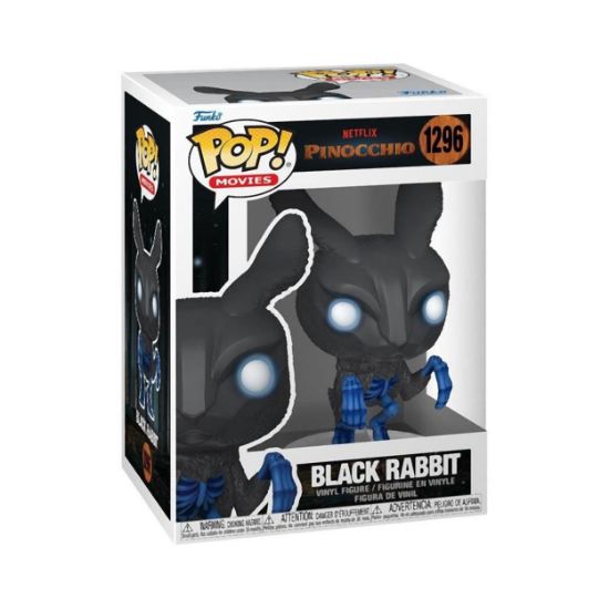 Picture of Funko Pop! Netflix Movies: Pinocchio - Black Rabbit #1296 Vinyl Figure