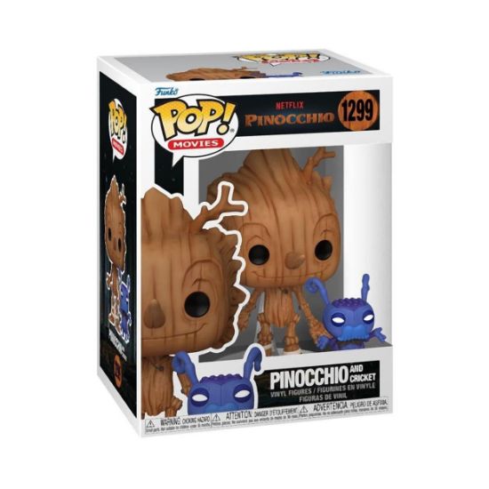 Picture of Funko Pop! Netflix Movies: Pinocchio - Pinocchio and Cricket #1299 Vinyl Figures