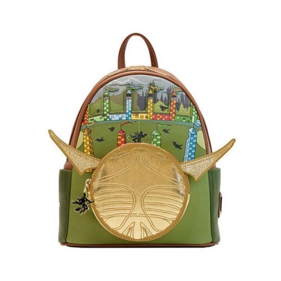 Picture of Loungefly Harry Potter - Golden Snitch Mini Backpack (HPBK0202)