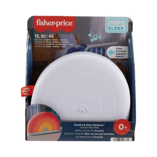 Picture of Fisher-Price: Rainbow Soothe & Glow Rainbow Sound Machine (HGB91)