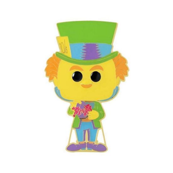 Picture of Funko Pop! Pin: Disney Alice - Mad Hatter (Glows in the Dark) #18 Large Enamel Pin