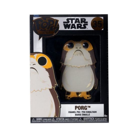 Picture of Funko Pop! Pin: Disney Star Wars - Porg* #35 Large Enamel Pin