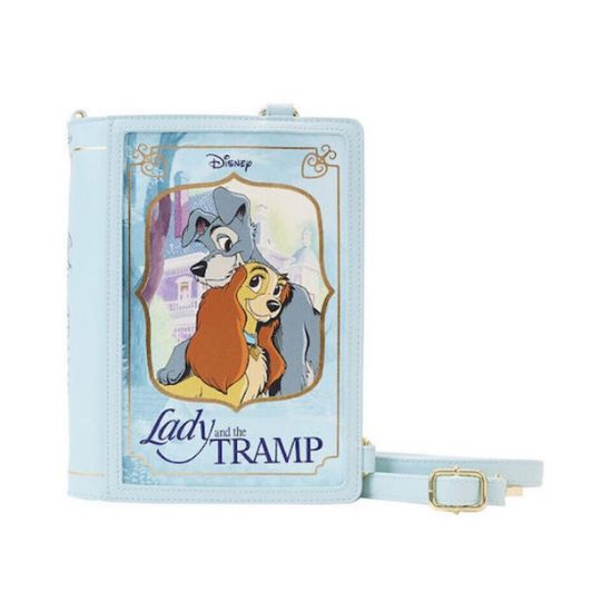 Picture of Loungefly Disney - Lady And The Tramp Classic Book Convertible Crossbody Bag (WDTB2738)