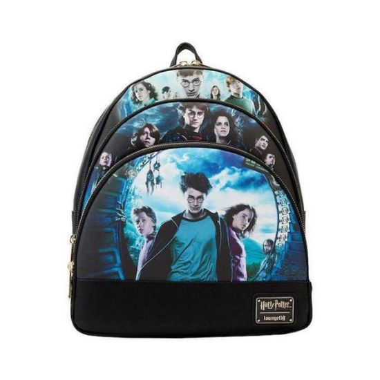 Picture of Loungefly Harry Potter - Trilogy Series 2 Triple Pocket Mini Backpack (HPBK0210)