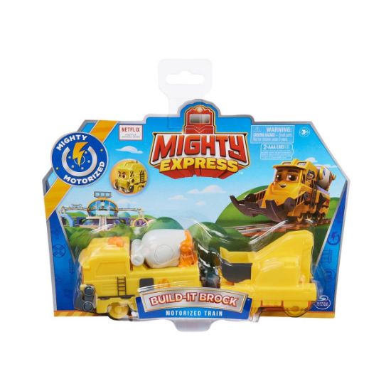 Picture of Spin Master Mighty Express: Build-It Brock Motorized Train (20129777)