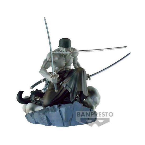 Picture of Banpresto Dioramatic: One Piece - Roronoa Zoro [The Brush Tones] Statue (15cm) (19396)