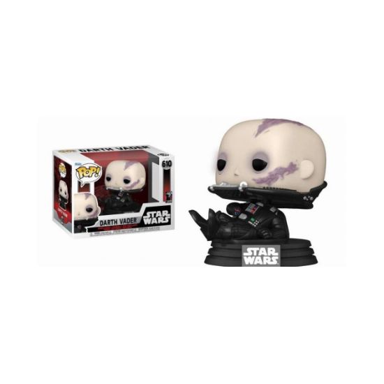 Picture of Funko Pop! Disney Star Wars: Return of the Jedi 40th - Darth Vader (Unmasked) #610 Bobble-Head Vinyl Figure