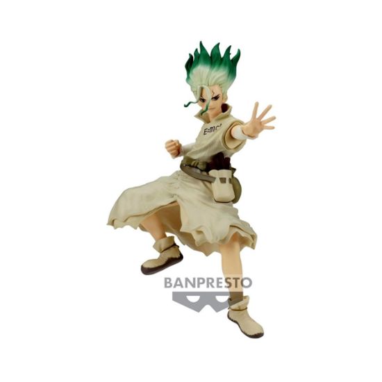 Picture of Banpresto Figure of Stone World: Dr.Stone - Senku Ishigami Statue (15cm) (19666)