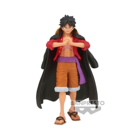Picture of Banpresto The Shukko: One Piece - Monkey D. Luffy Statue (14cm) (19835)