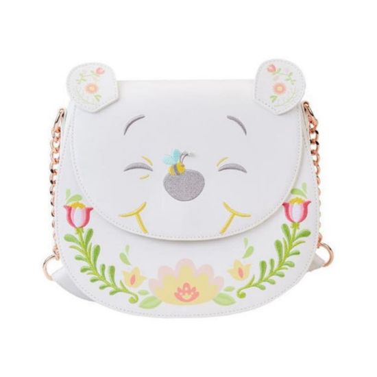 Picture of Loungefly Disney - Winnie The Pooh Cosplay Folk Floral Crossbody Bag (WDTB2824)