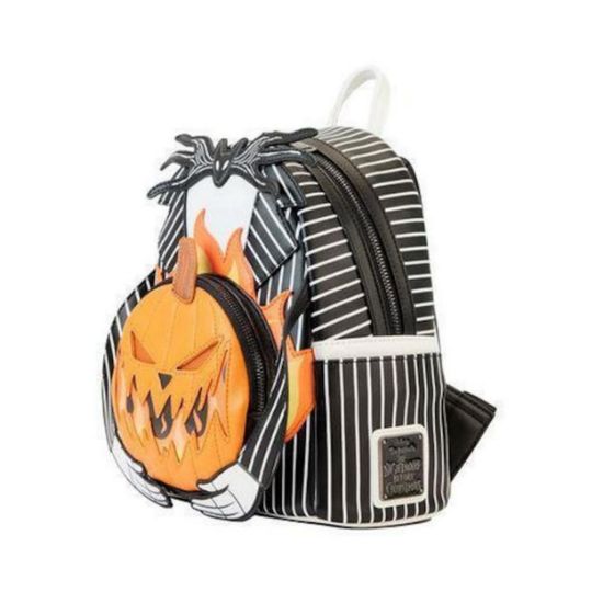 Picture of Loungefly Disney: Nightmare Before Christmas - Jack Pumpkin Head Mini Backpack (WDBK3279)