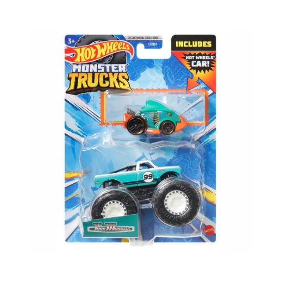 Picture of Mattel Hot Wheels Monster Trucks: Pure Muscle Die-Cast & Truck (HKM14)