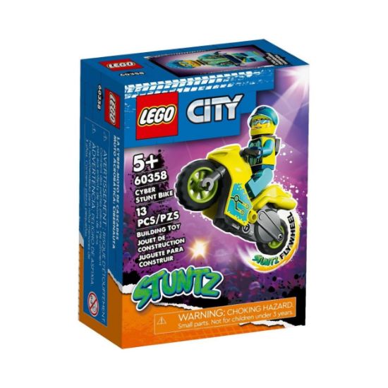 Picture of LEGO® City: Cyber Stunt Bike (60358)