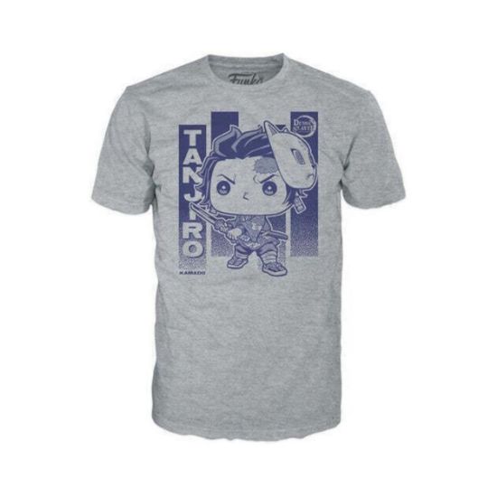 Picture of Funko Boxed Tee: Demon Sleyer - Tanjiro with Wisteria (M)