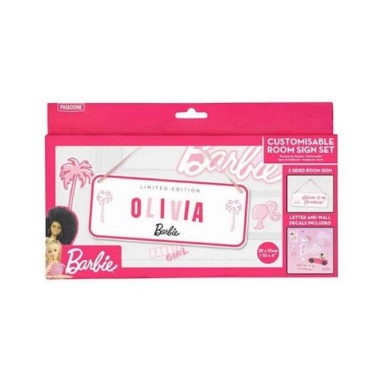 Picture of Paladone Barbie - Customisable Room Sign Set (PP11568BR)