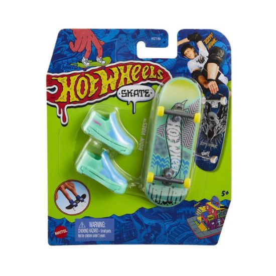 Picture of Mattel Hot Wheels Skate Fingerboard and Shoes: Challenge Accepted - Ridin' Vibes (HGT54)