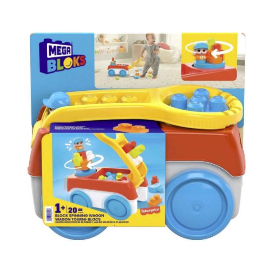 Picture of Mattel Mega Bloks: Block Spinning Wagon (HHN00)