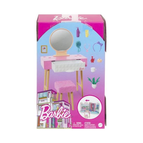Picture of Mattel Barbie: Furniture and Accessory Pack - Vanity Theme (HJV35)