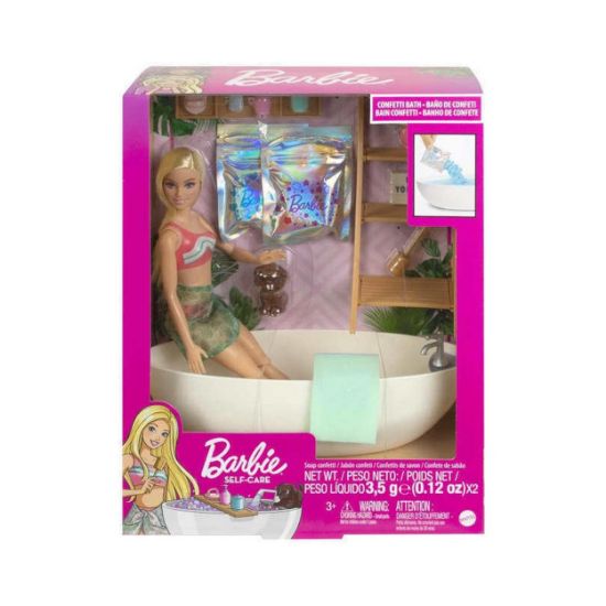 Picture of Mattel Barbie: Wellness - Confetti Bath Playset (HKT92)