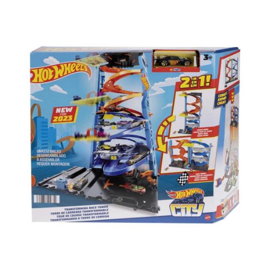 Picture of Mattel Hot Wheels City - Transforming Race Tower 2 in 1 (HKX43)