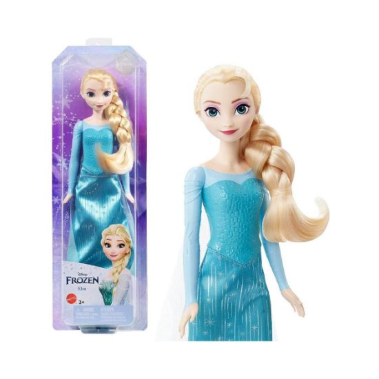 Picture of Mattel Disney: Frozen - Elsa (Light Blue-Green Dress) (HLW47)