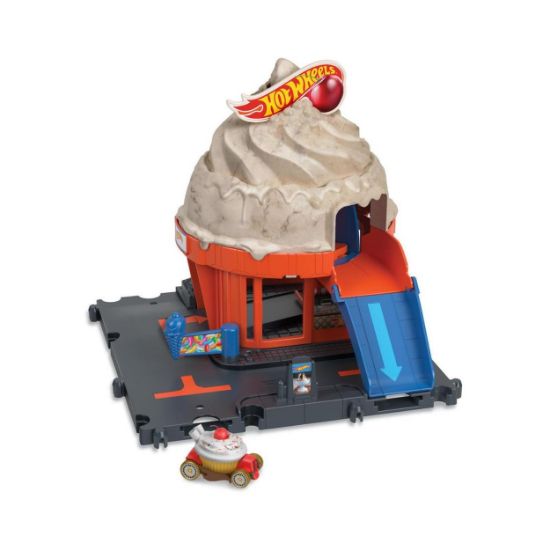 Picture of Mattel Hot Wheels City - Downtown Ice Cream Swirl (HKX38)