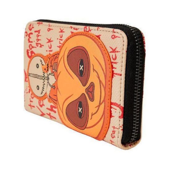 Picture of Loungefly Egendary Pictures: Trick R Treat - Sam Zip Around Wallet (TRTWA0003)