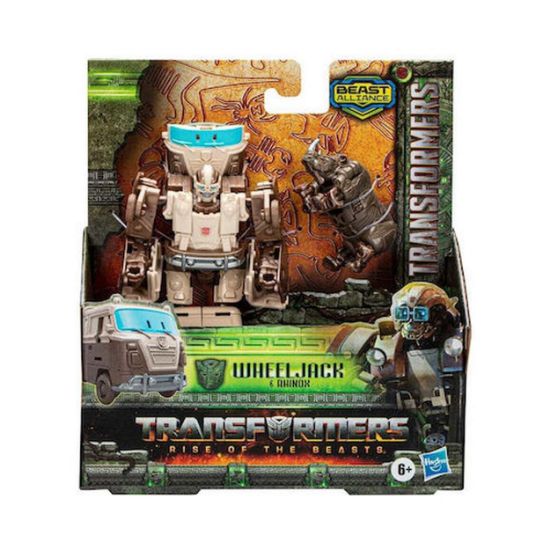 Picture of Hasbro Transformers Beast Alliance: Rise οf The Beasts - Beast Weaponizer 2-Pack - Wheeljack & Rhinox Action Figure (15cm) (F4615)