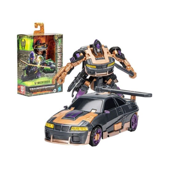 Picture of Hasbro Transformers: Rise of The Beasts - Nightbird Deluxe Class Action Figure (F5492)