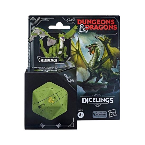 Picture of Hasbro Fans Dungeons & Dragons Honor Among Thieves: Dicelings - Green Dragon (F6754)