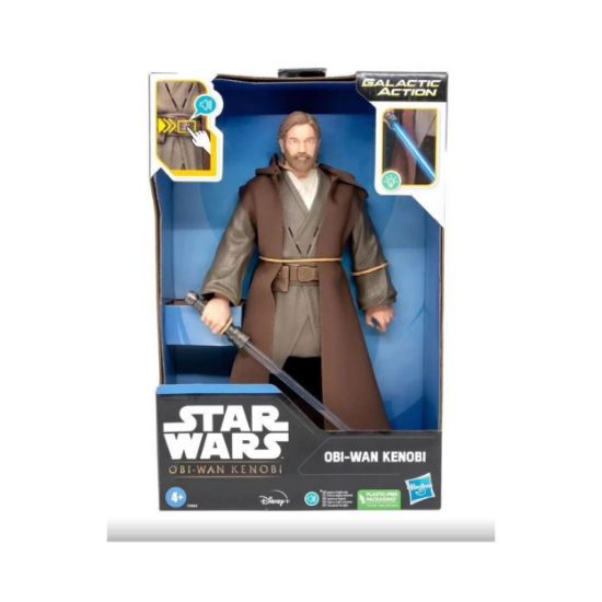 Picture of Hasbro Disney Star Wars: Galactic Action - Obi-Wan Kenobi Action Figure (F6862)