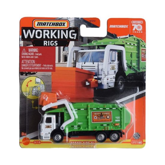 Picture of Mattel Matchbox Real Working Rigs - Garbage King XL (HLM90)
