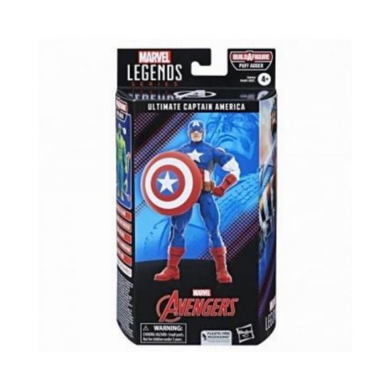 Picture of Hasbro Fans - Marvel Legends: Ultimate Captain America Action Figure (15cm) (Build-A-Figure Puff Adder) (F6616)