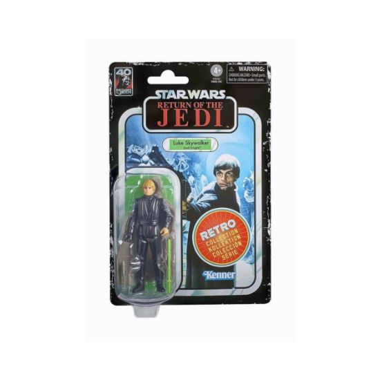 Picture of Hasbro Fans - Disney Star Wars: Return of the Jedi Retro Collection - Luke Skywalker (Jedi Knight) Action Figure (10cm) (F7274)