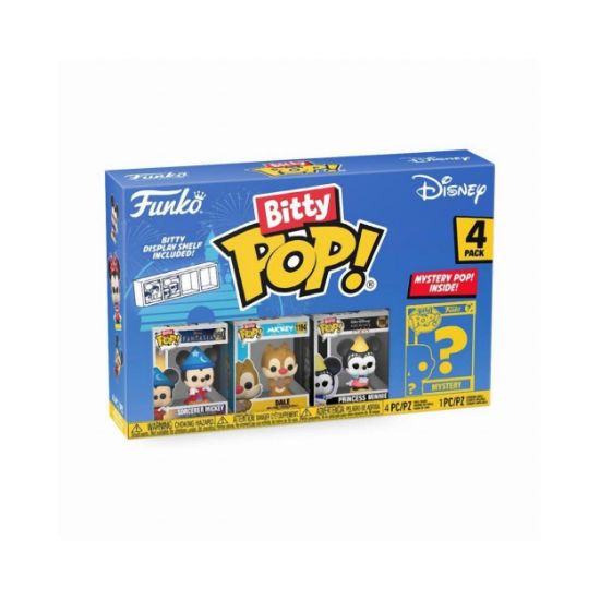 Picture of Funko Bitty Pop! 4-Pack: Disney - Sorcerer Mickey Vinyl Figures