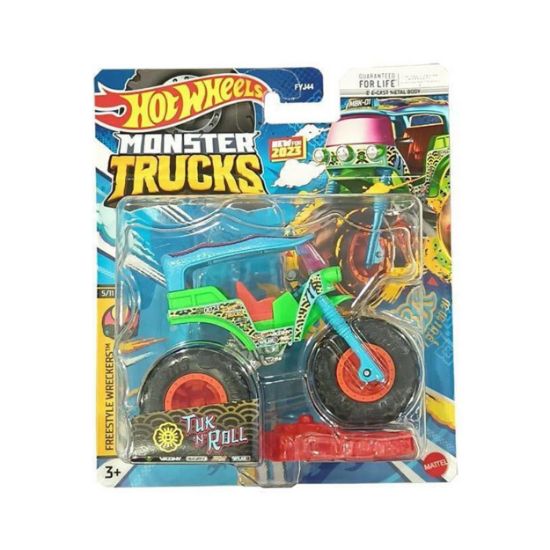 Picture of Mattel Hot Wheels Monster Trucks - Tuk 'N' Roll Die-Cast Vehicle (HKM38)