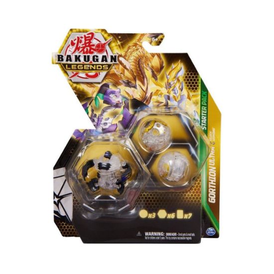 Picture of Spin Master Bakugan Legends: Gorthion Ultra - Viloch & Leonidas Starter Pack (20140290)