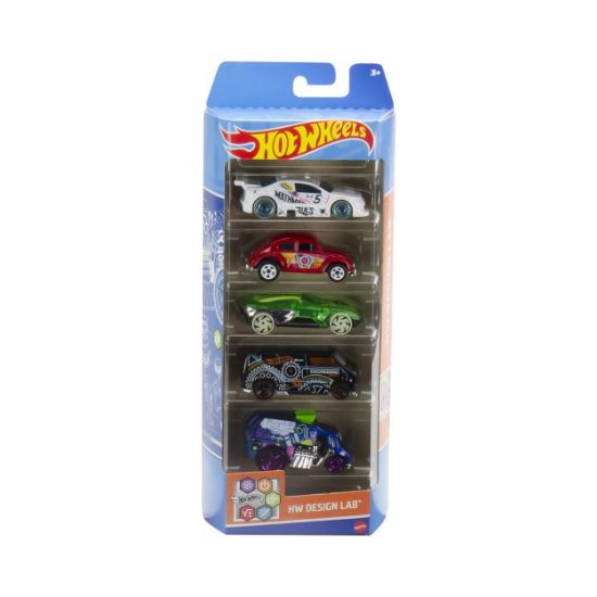 Picture of Mattel Hot Wheels - HW Design Lab (Set Of 5) (HLY72)
