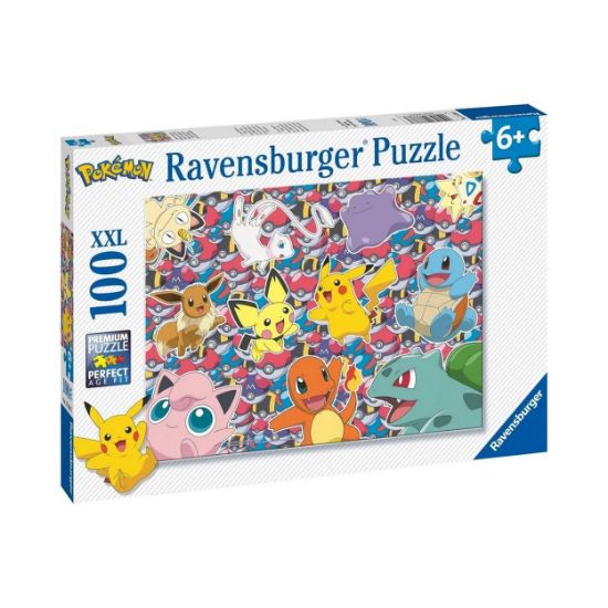 Picture of Ravensburger Puzzle: Pokemon - Ready to Battle! XXL (100pcs) (13338)