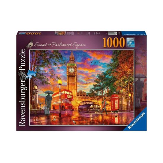 Picture of Ravensburger Puzzle: Sunset at Parliament Square, London (1000pcs) (17141)